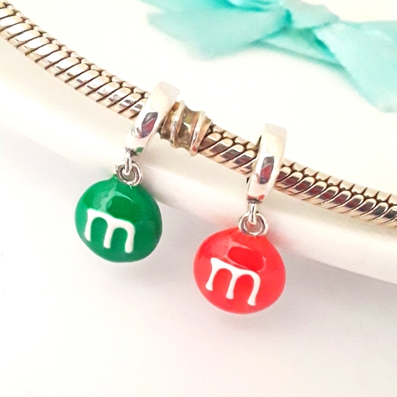 M & M's Candy Charms S925 Stetling Silver Pandora compatible - Picture 4 of 6
